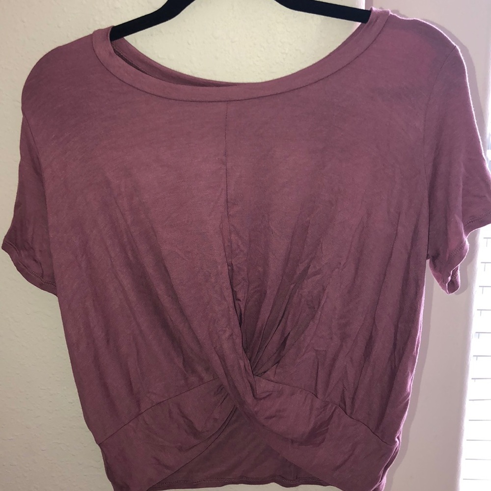 Gaze Blush Pink short sleeve top